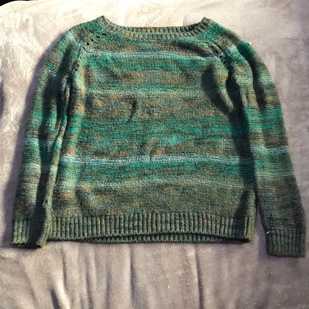 Green sweater